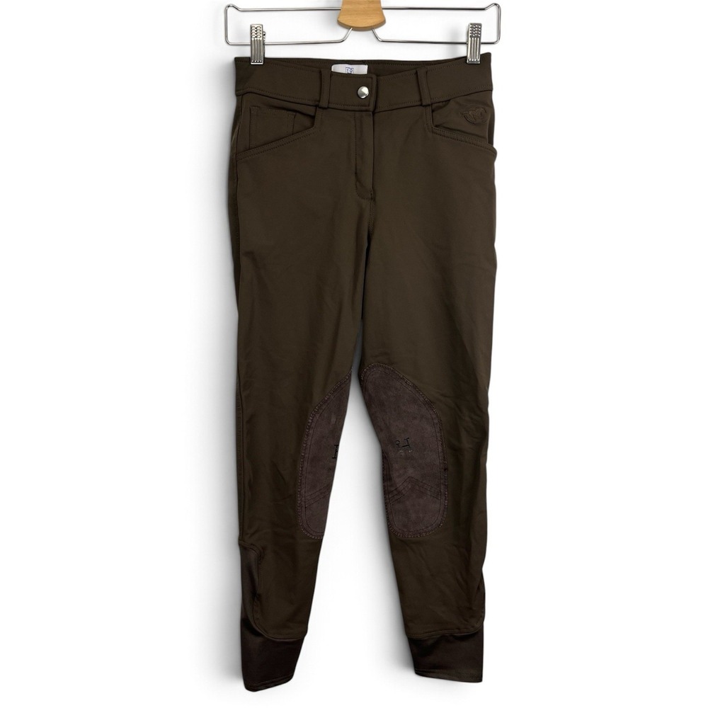 Hadley Smartpak Womens Riding Breeches Brown 26R Equestrian Horse Riding